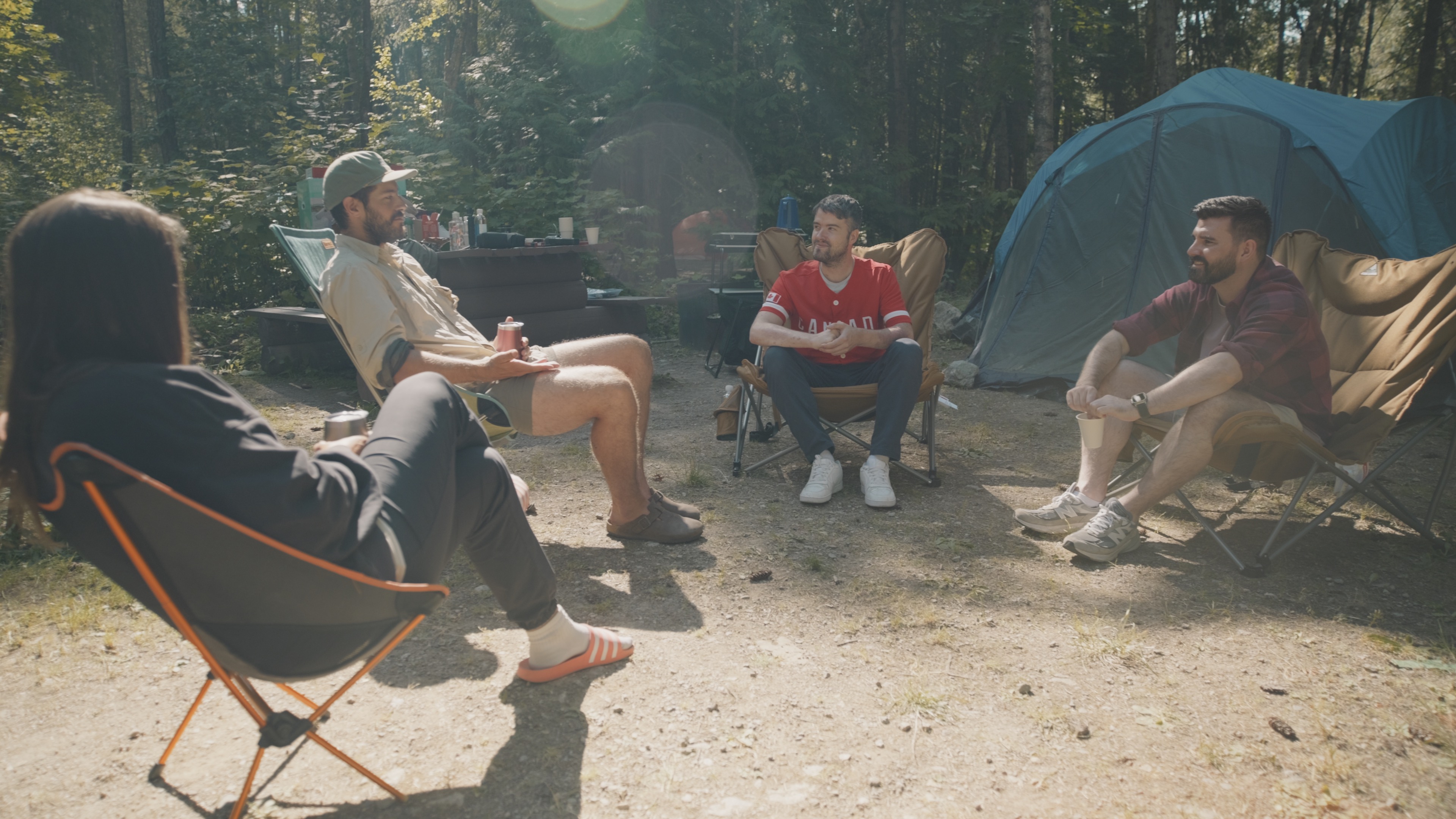 Canadian Tire outdoor product in use on location