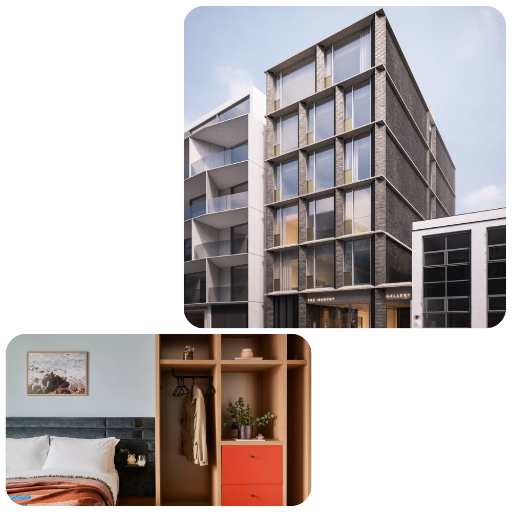 The Murphy interior and exterior. Dublin, Ireland