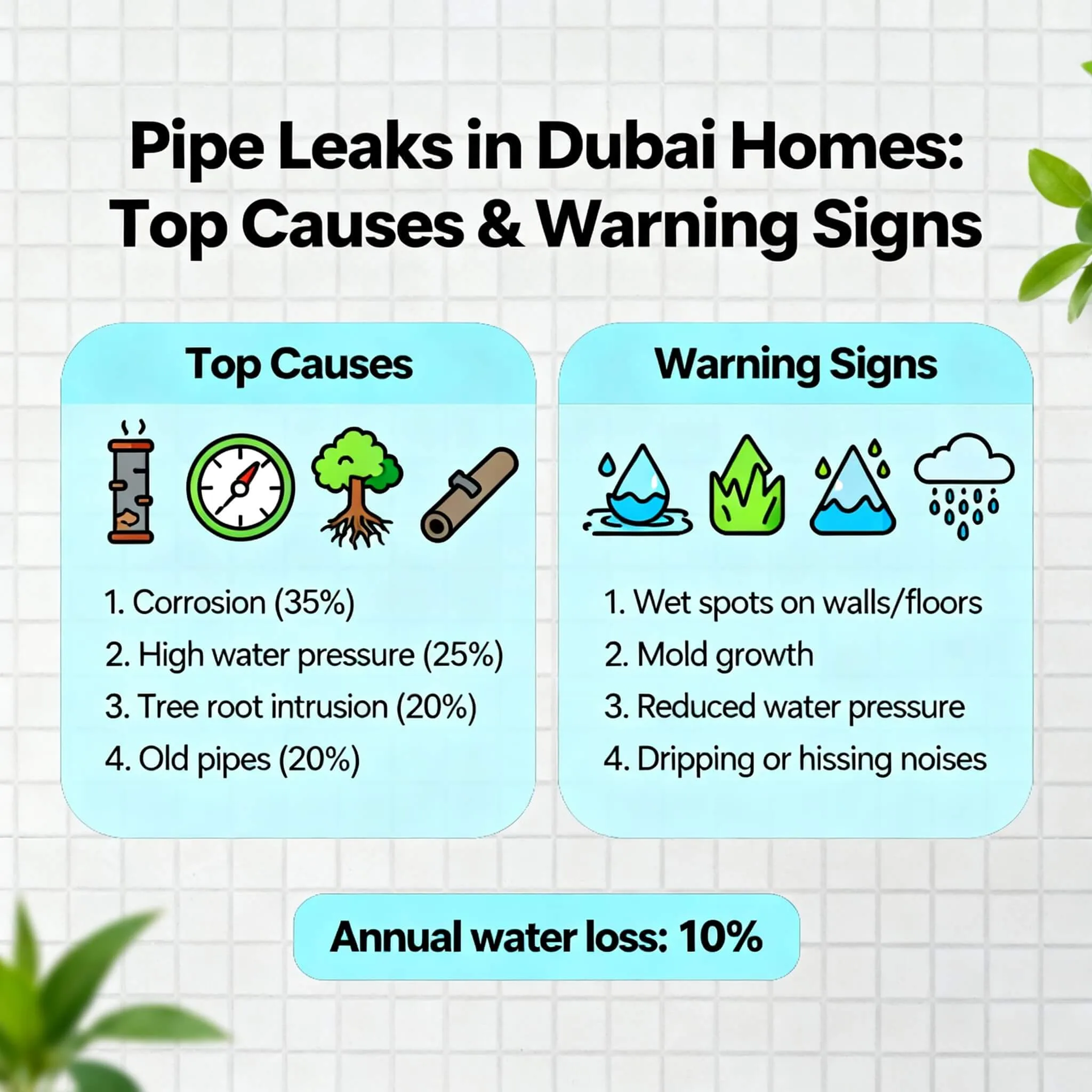 pipe leaks