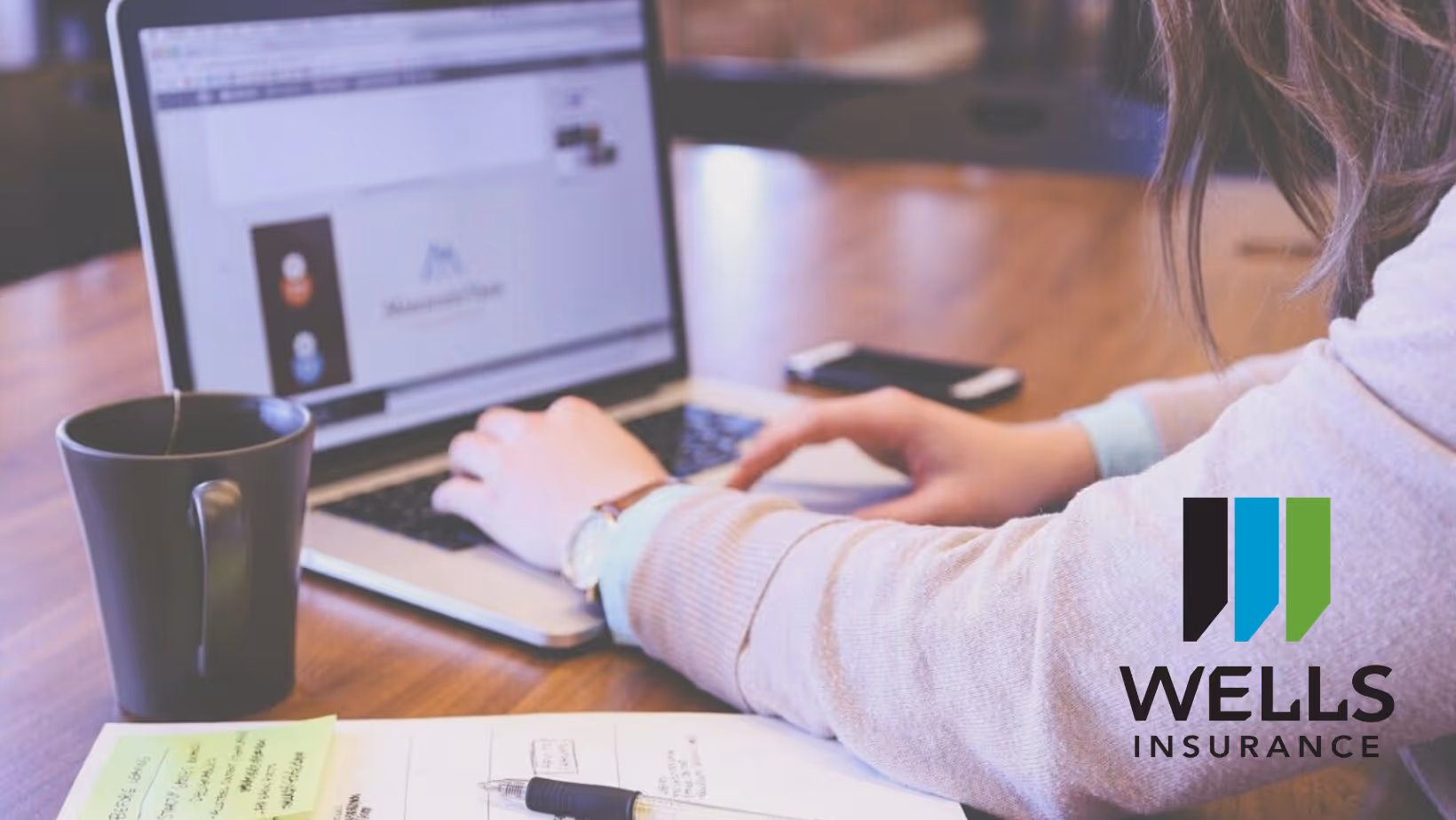 Wells insurance banner