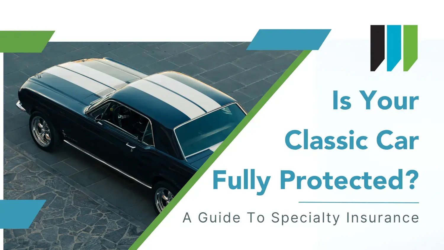 Wells insurance banner with text Is Your Classic Car Fully Protected? A Guide to Specialty Auto Insurance