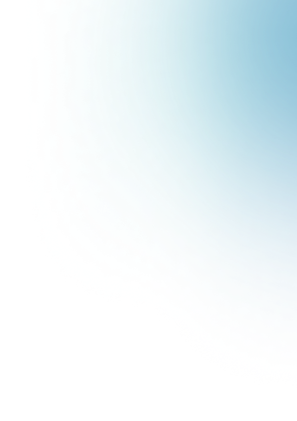 Blue gradient glow with a radial light effect fading toward the edges on a transparent background.