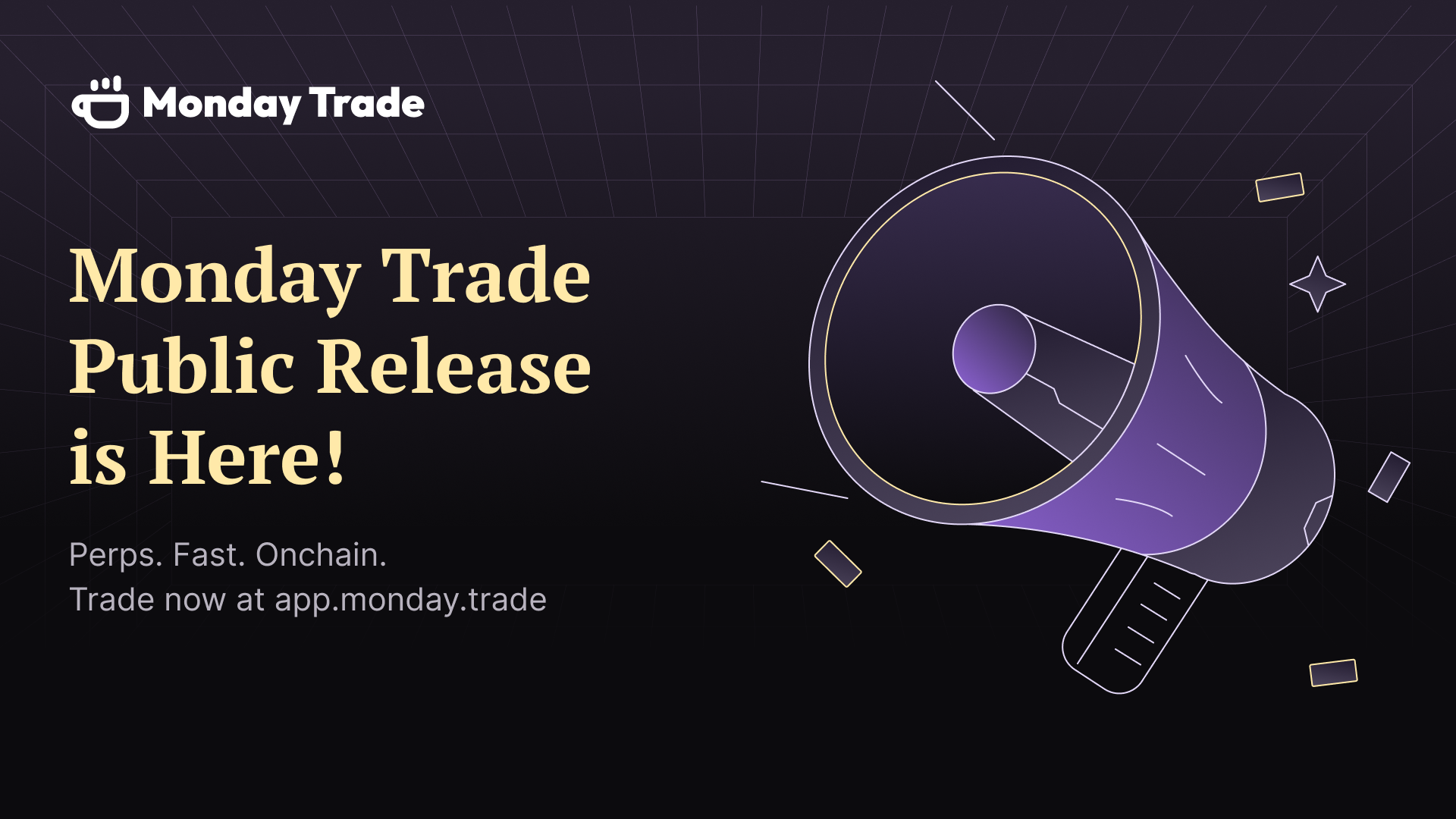 Perps on Monday Trade Are Now Open to Everyone