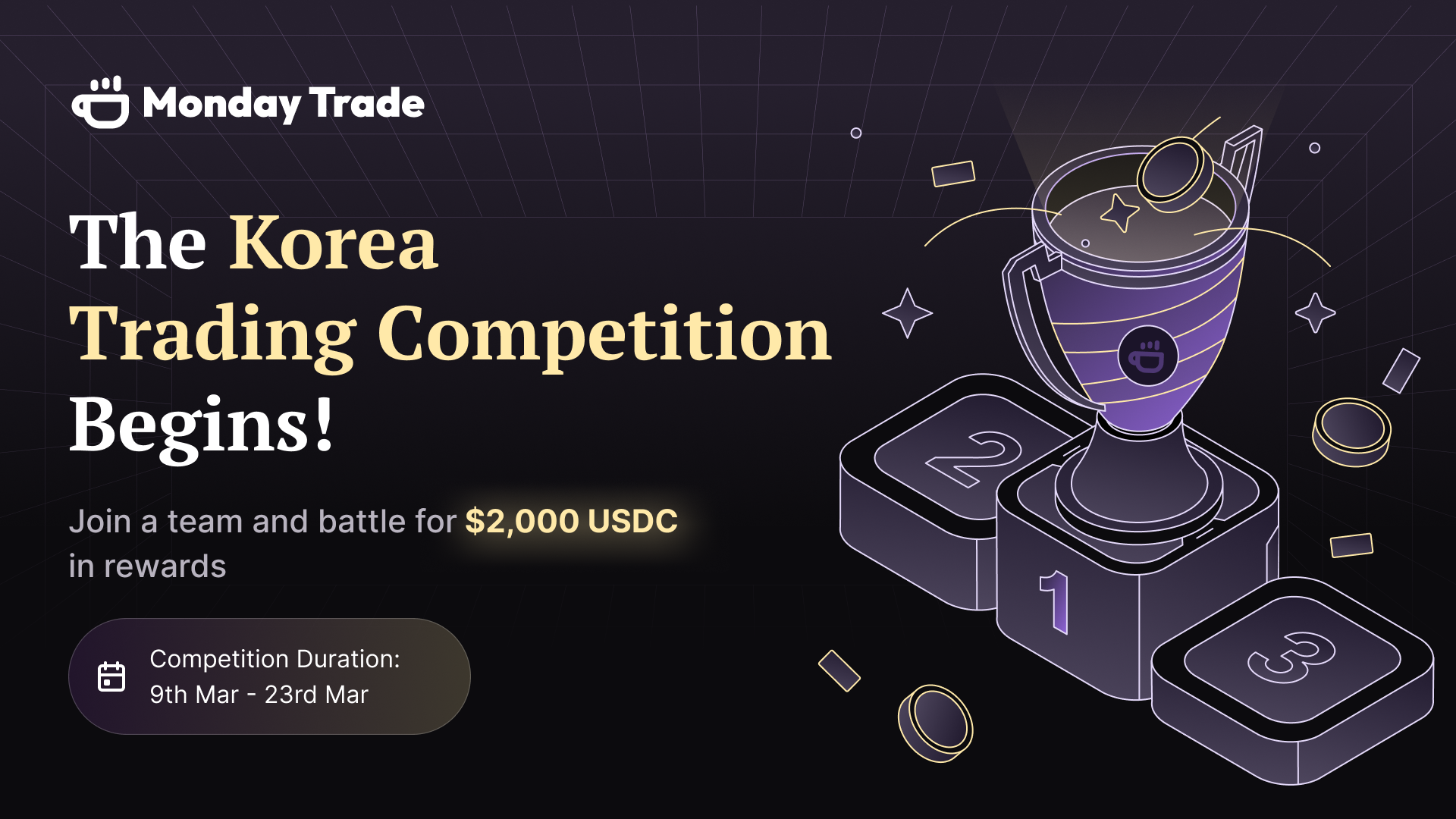 The Korea Trading Competition Begins!