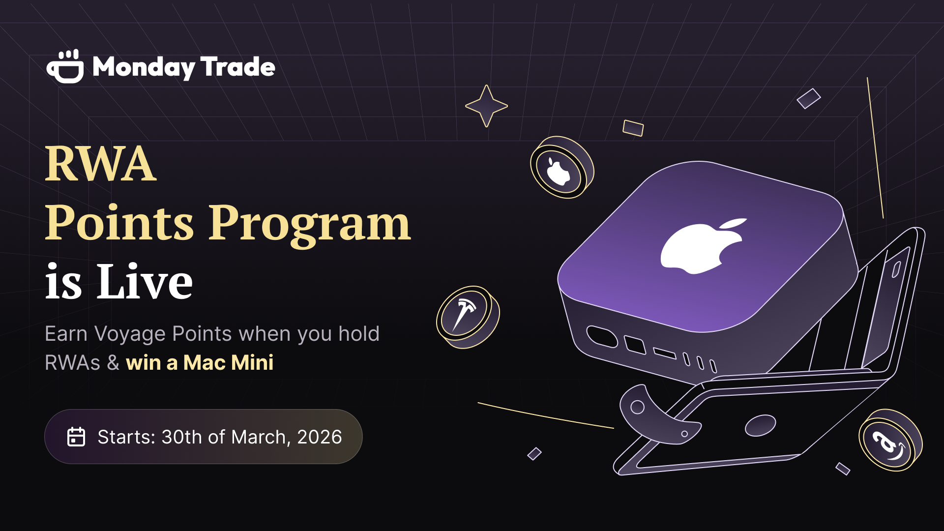 The RWA Points Program is Here: Earn Voyage Points When You Hold RWAs