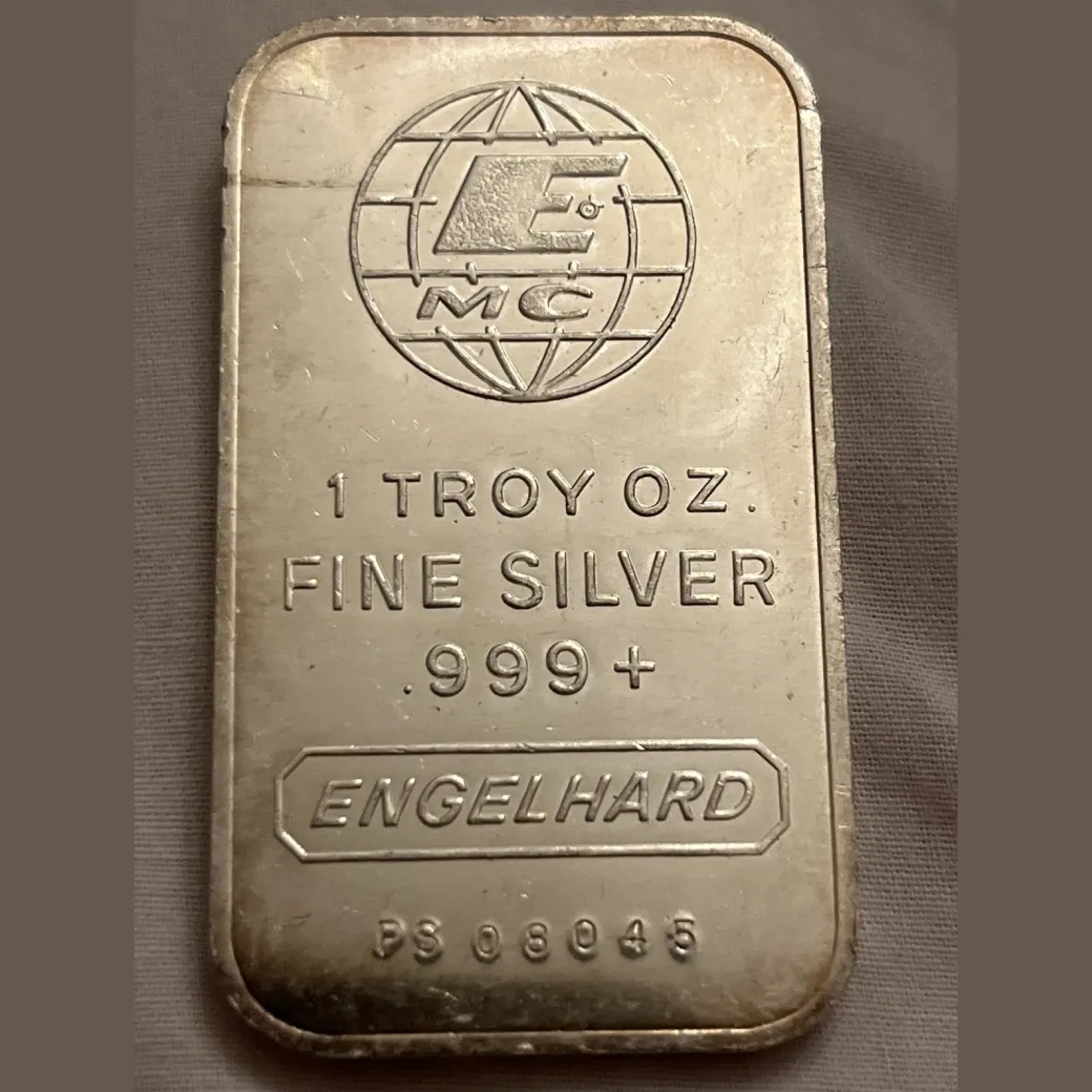Engelhard Silver Bar BuyItForLife
