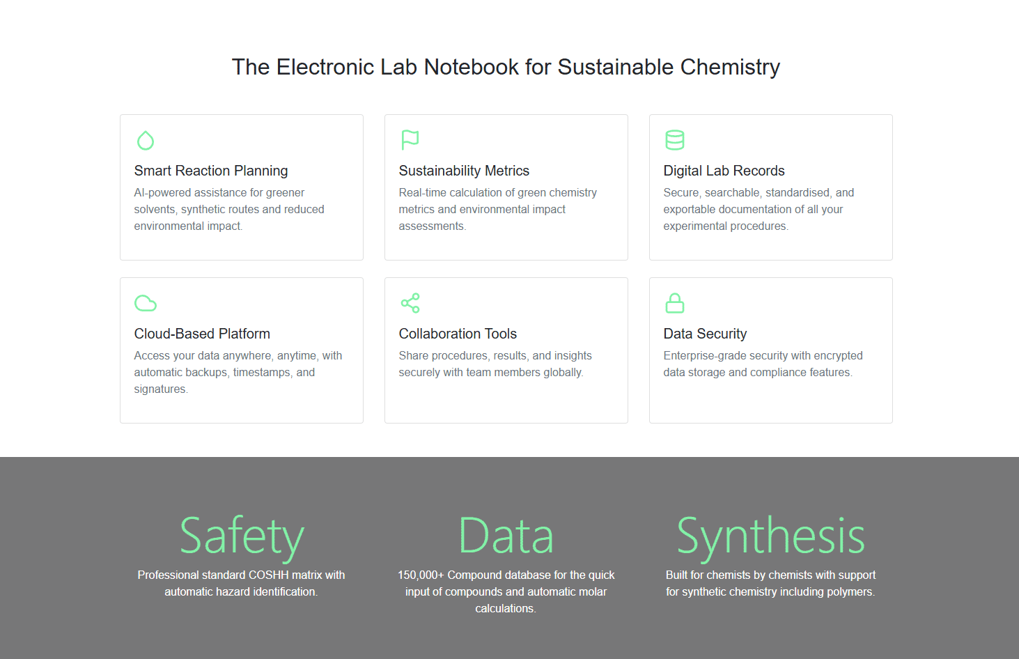 AI4Green Website screenshot