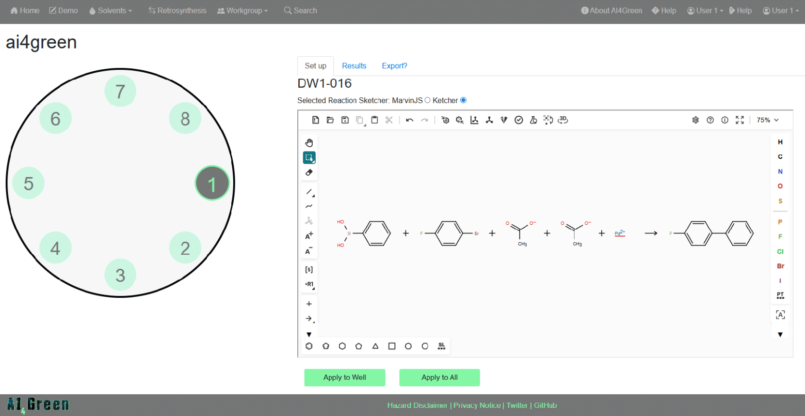 ReactWise and AI4Green integration