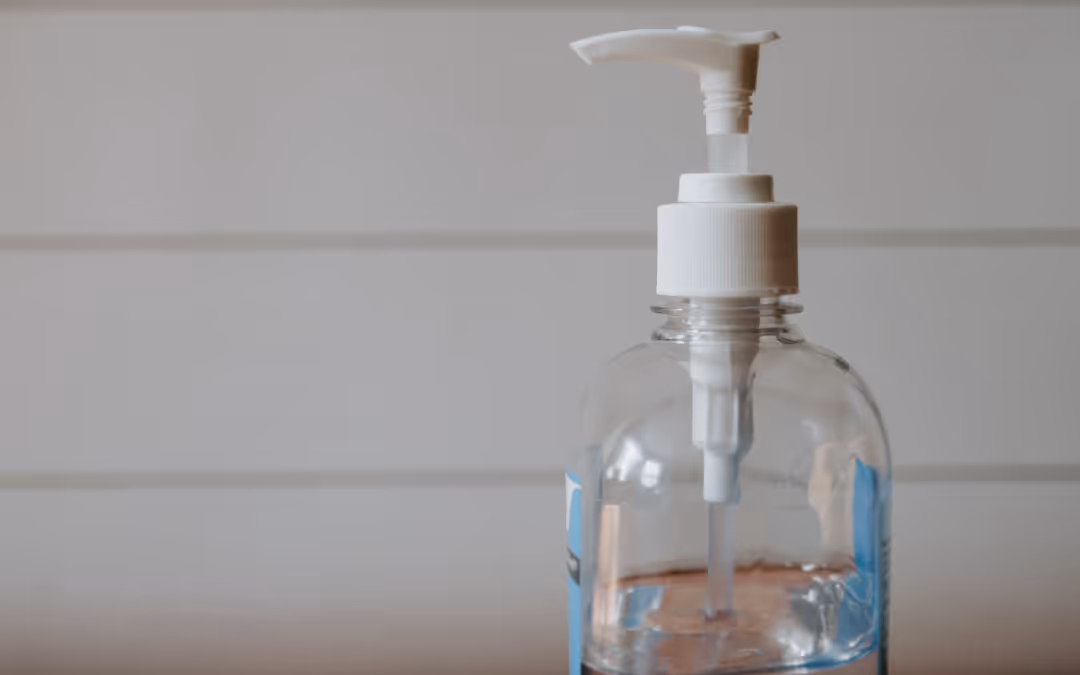 PET flaske med saebepumpe