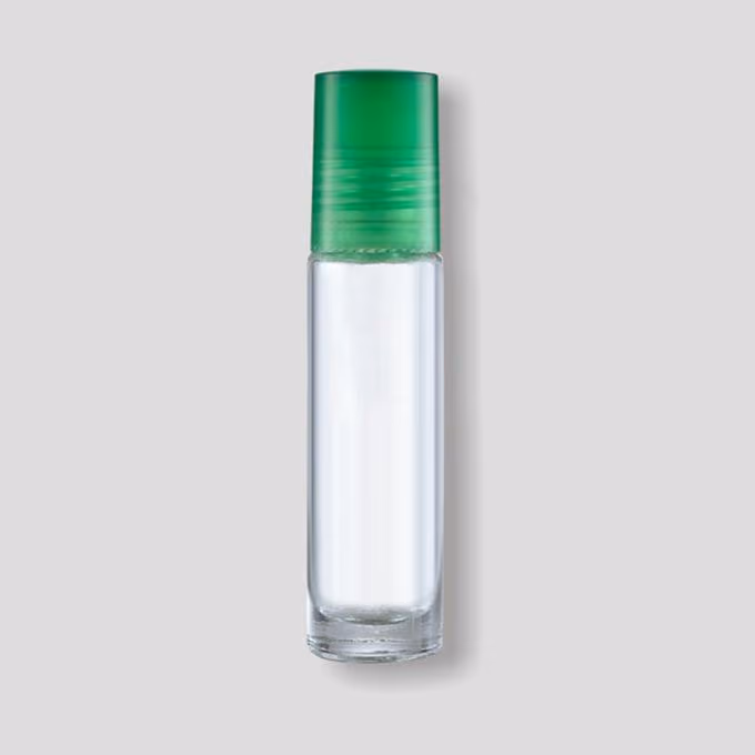 Deo roll-on i glas og PP, grøn