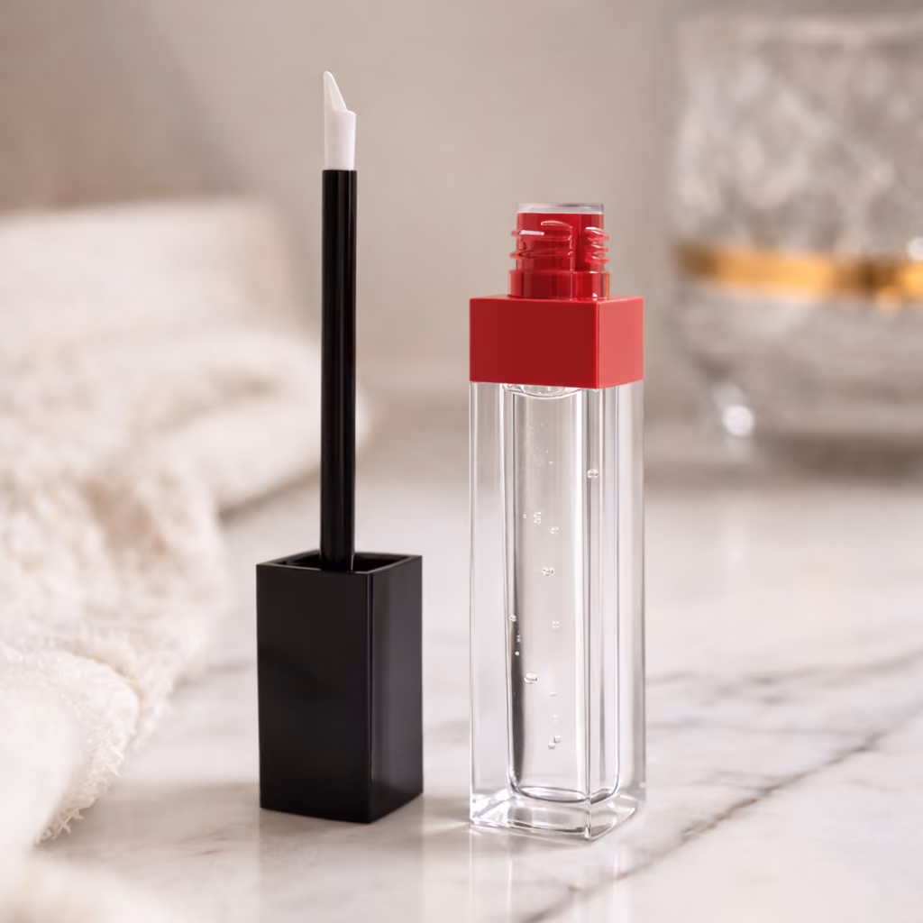 Lipgloss i ABS, ABS PCR og PETG, stemningsbillede