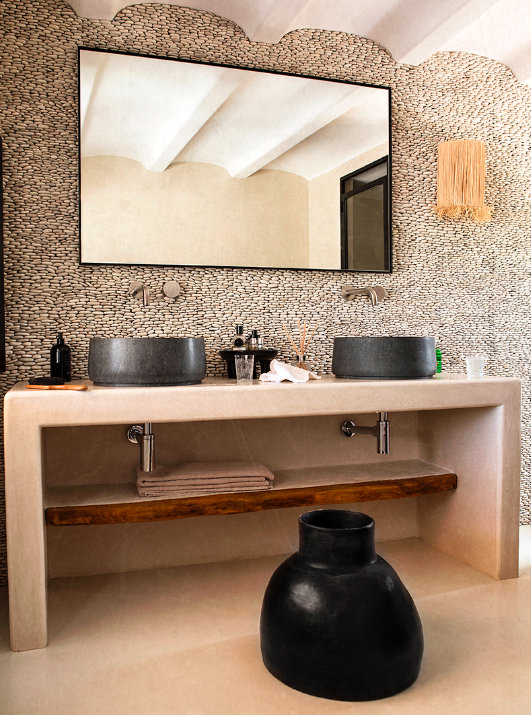 image of a serene garden scene (for a landscaping service)