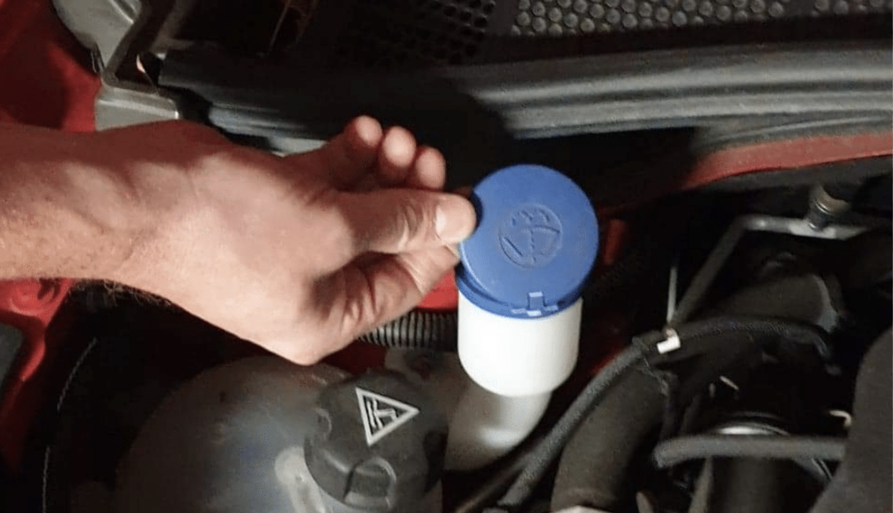 Bouchon de remplissage de liquide lave glace