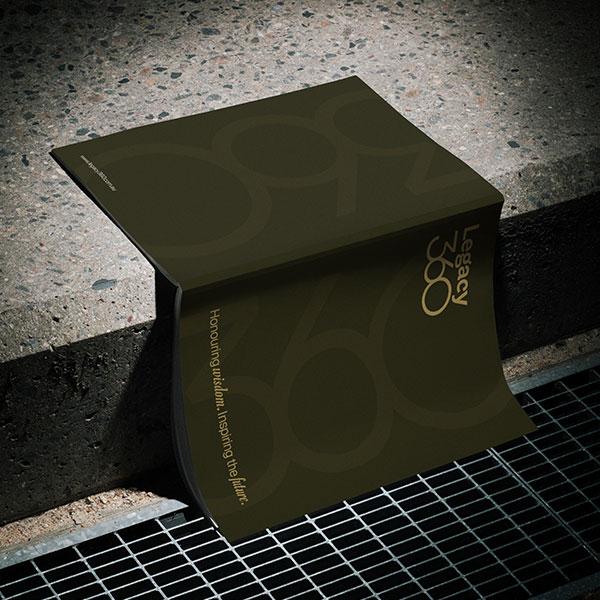 Workbook design project for Legacy360 by The Latest