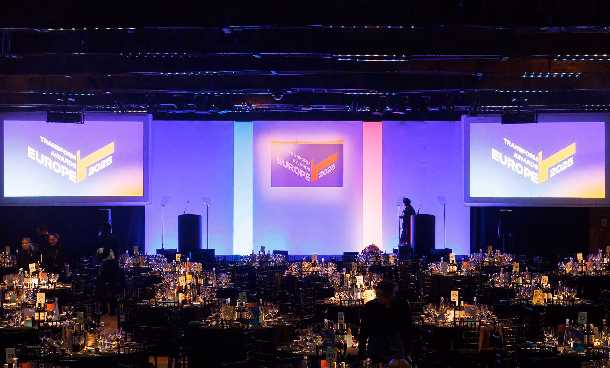 Transform Awards 2025 stage