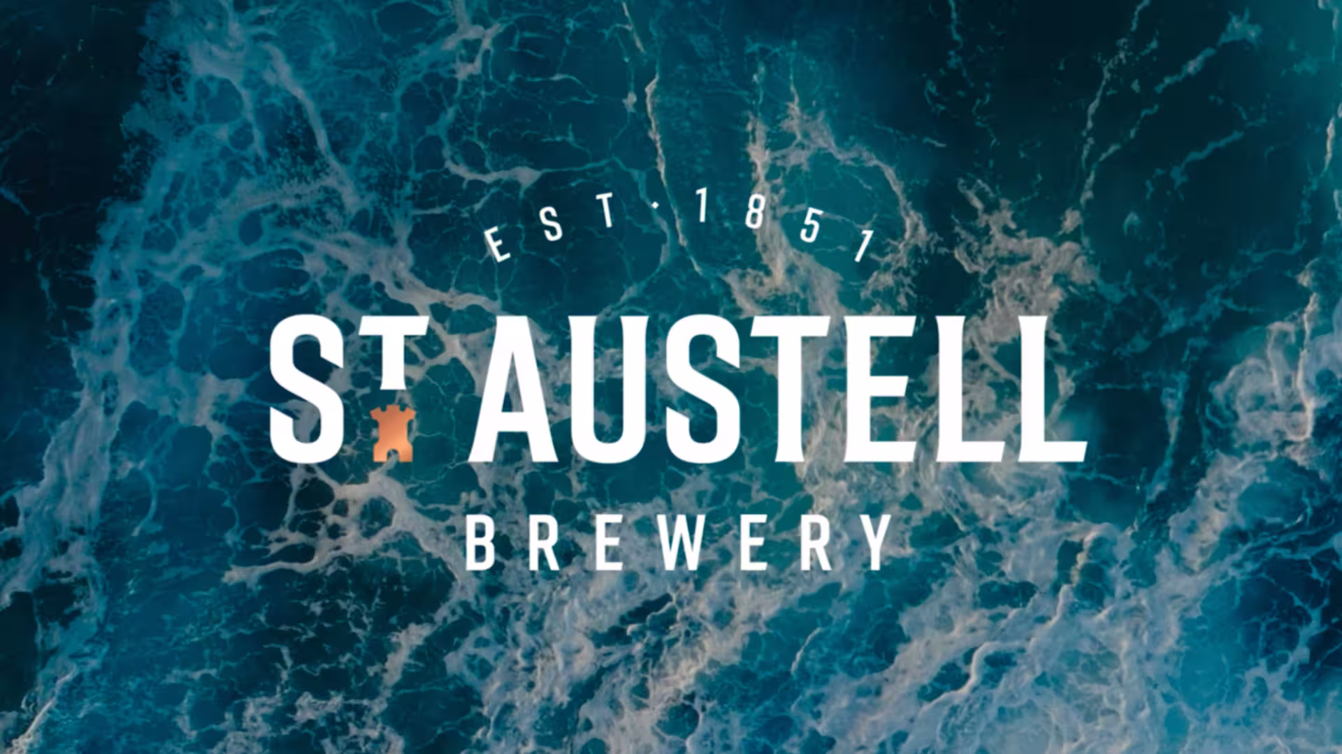 St Austell Brewery logo featuring a stylized design with the brewery's name prominently displayed
