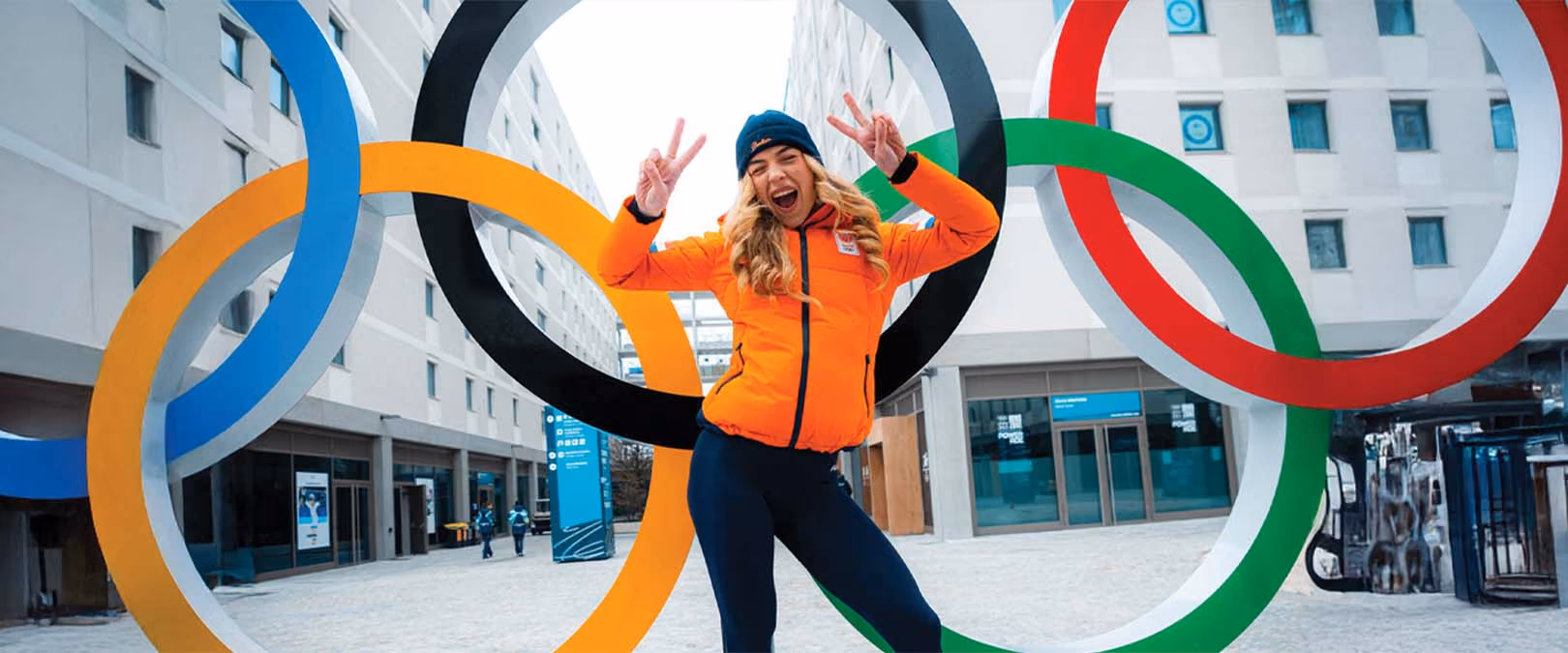 Joy Beune op de olympische spelen