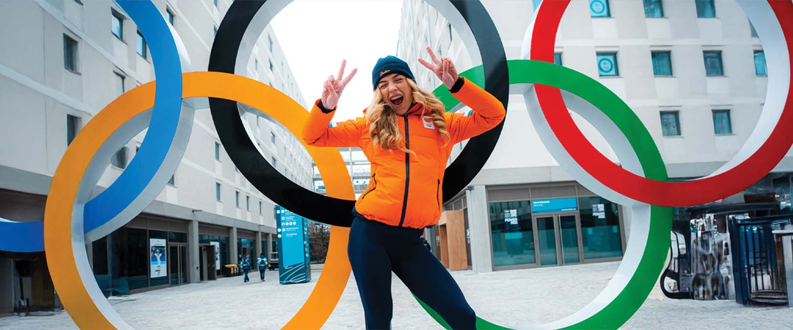 Joy Beune op de olympische spelen