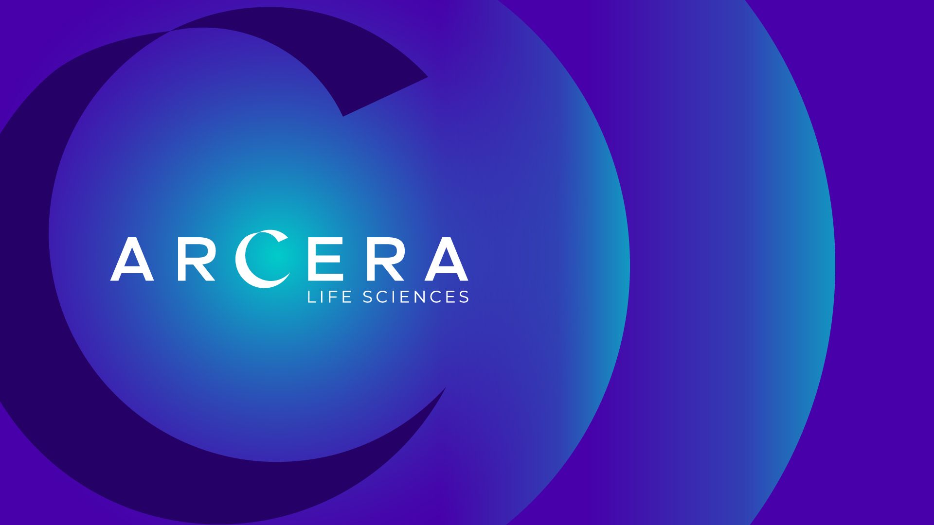 Logo of Arcera Life Sciences featuring a modern design with a stylised representation of life sciences elements.