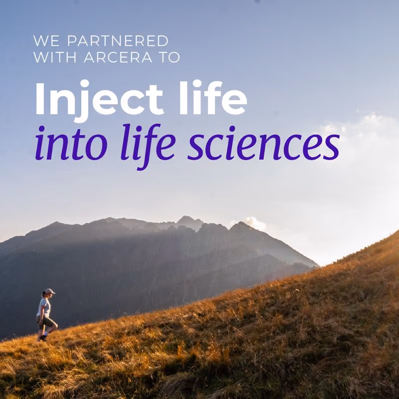 Partnership with Arcera revitalises life sciences through innovative solutions and collaboration.