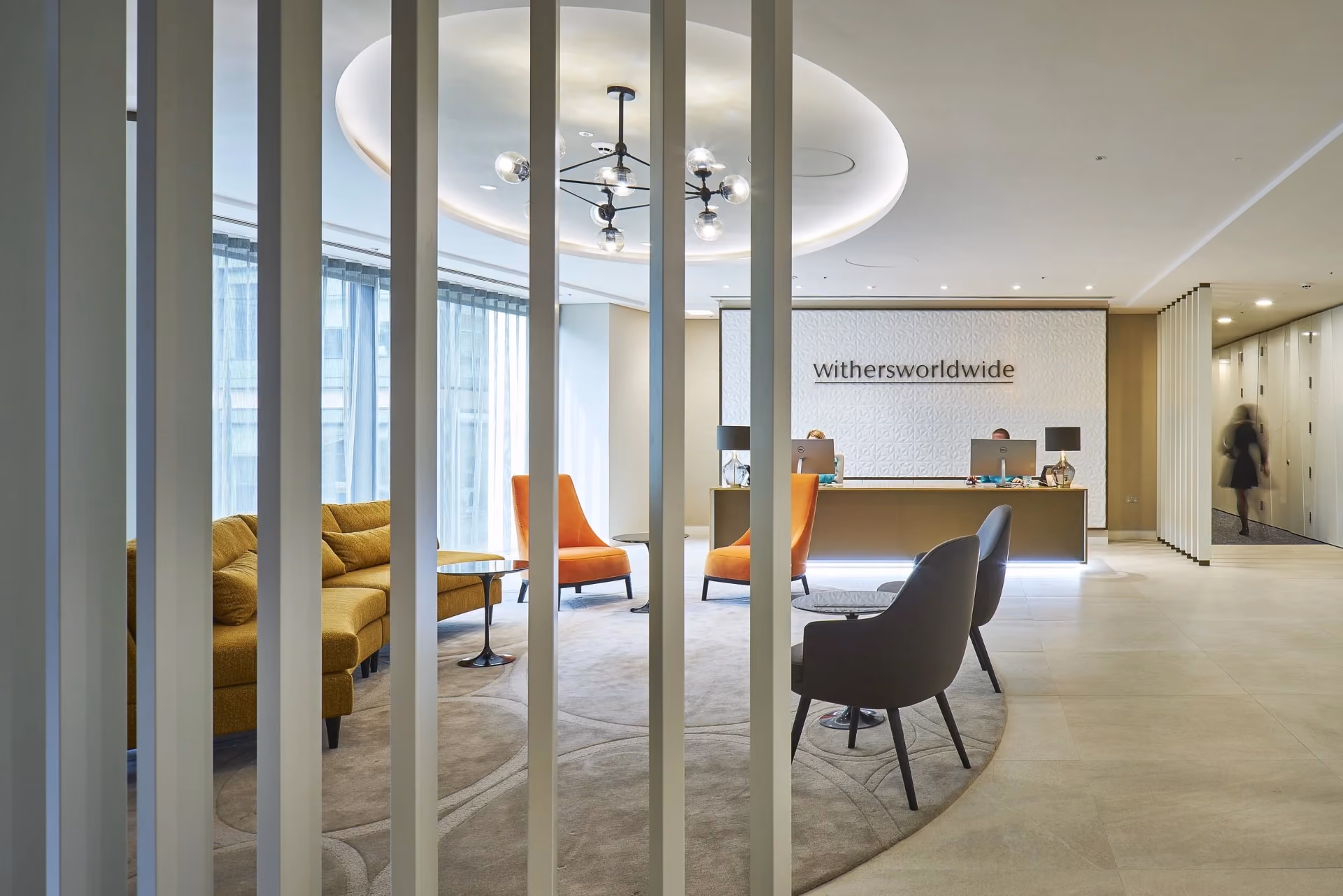 A picture of Withers reception area