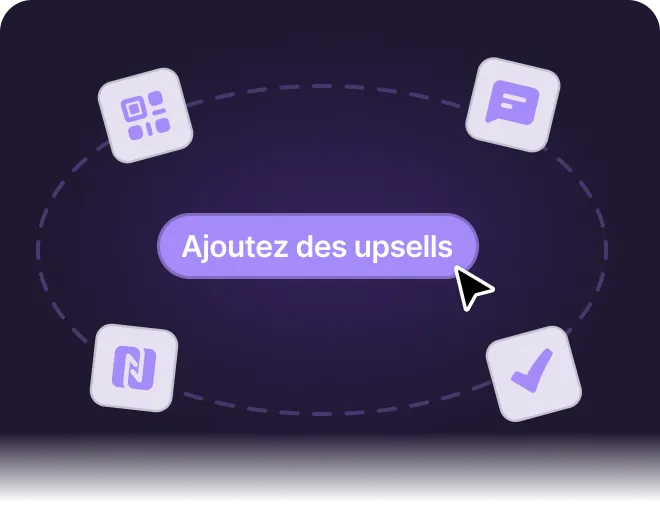 Collecte d'avis et upsells