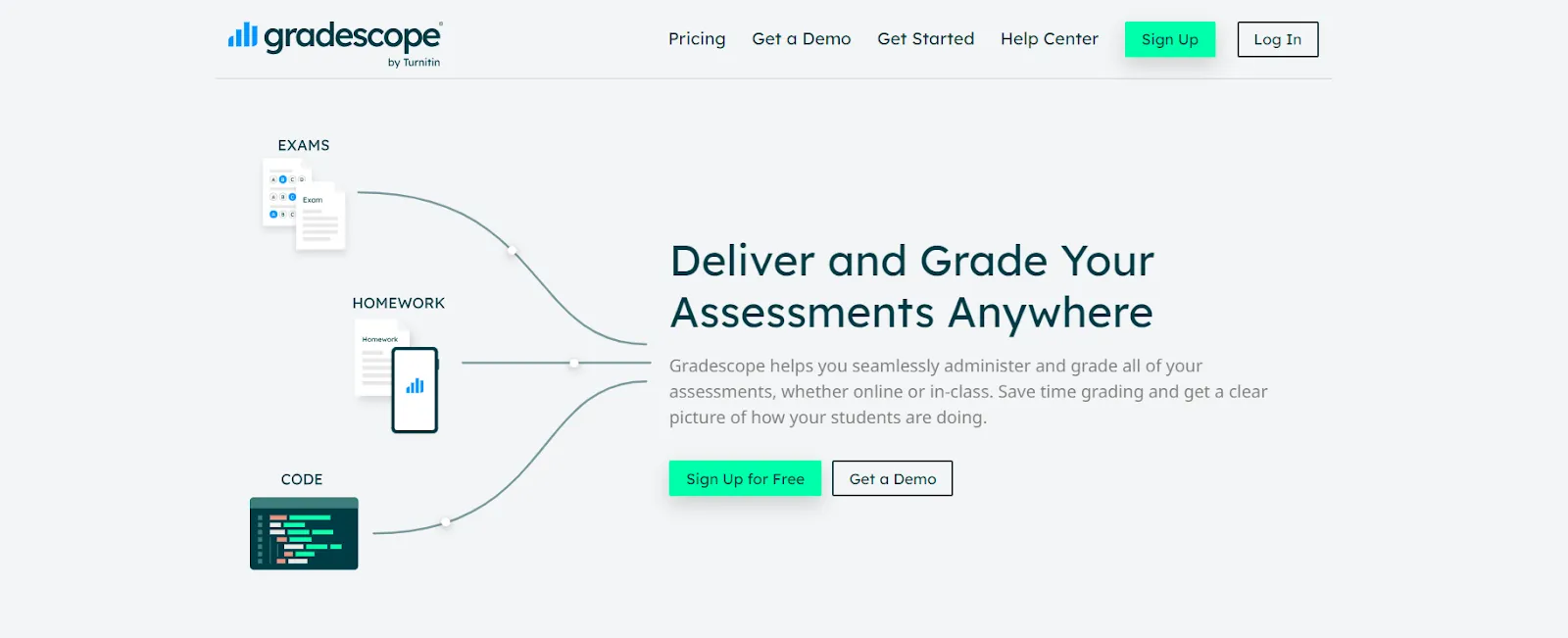 gradescope homepage