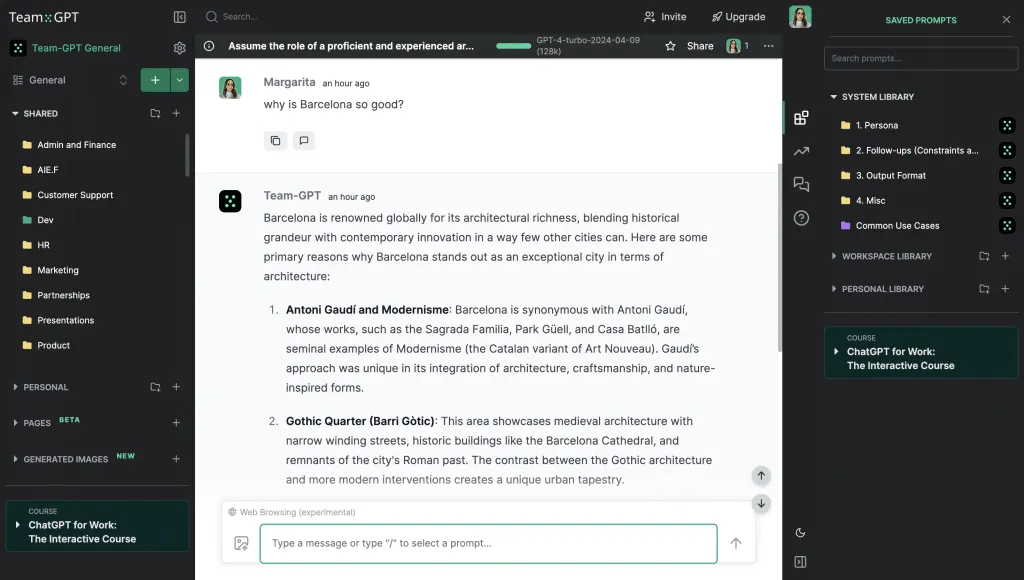 ChatGPT Prompts: Persona