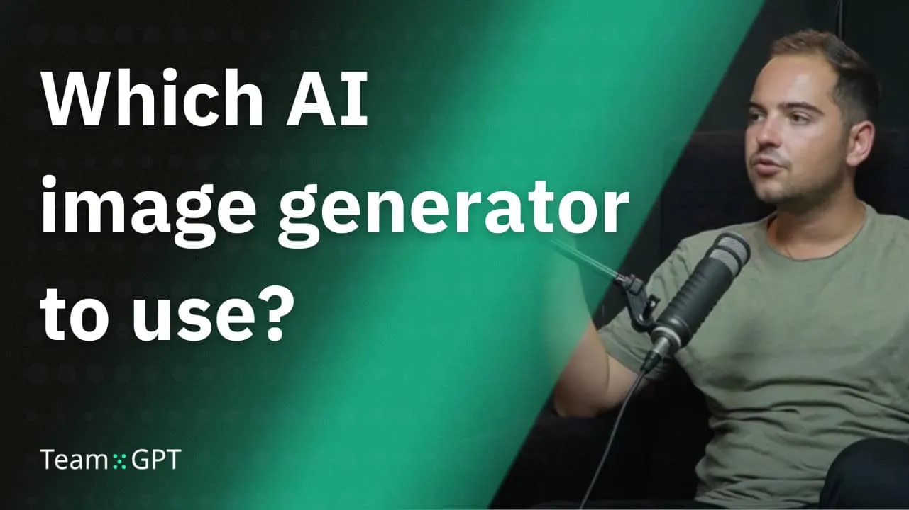 Which AI image generator to use?