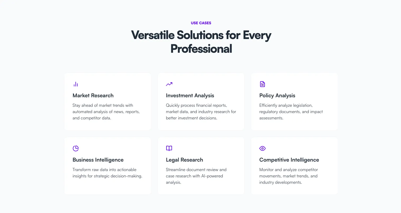 Casper AI's intelligent solutions for different use cases