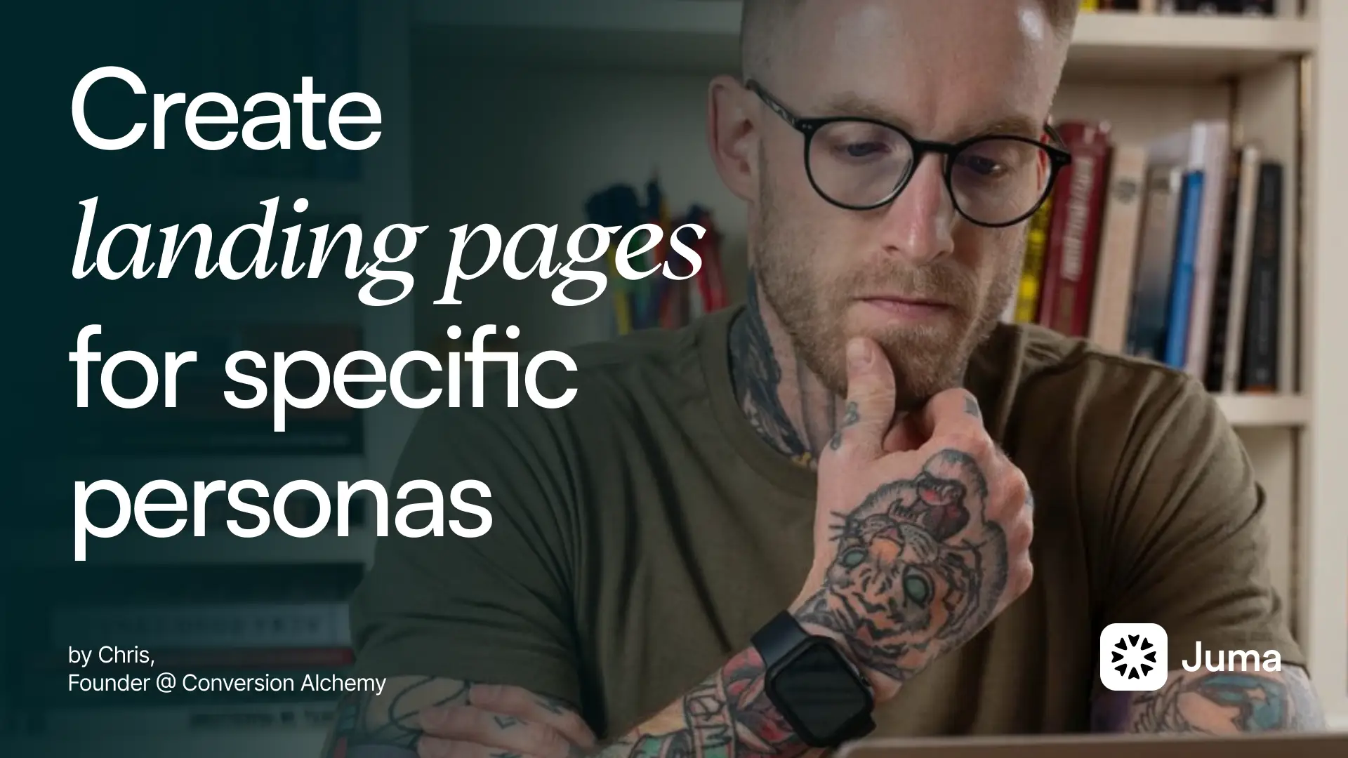 Create Landing pages for Specific Personas
