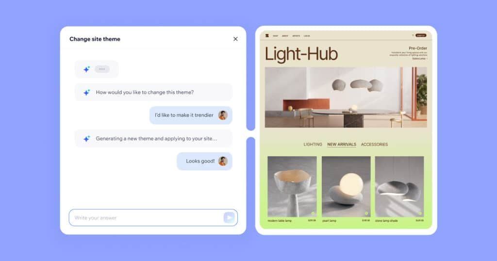 Wix AI - AI Tool for Web Designers