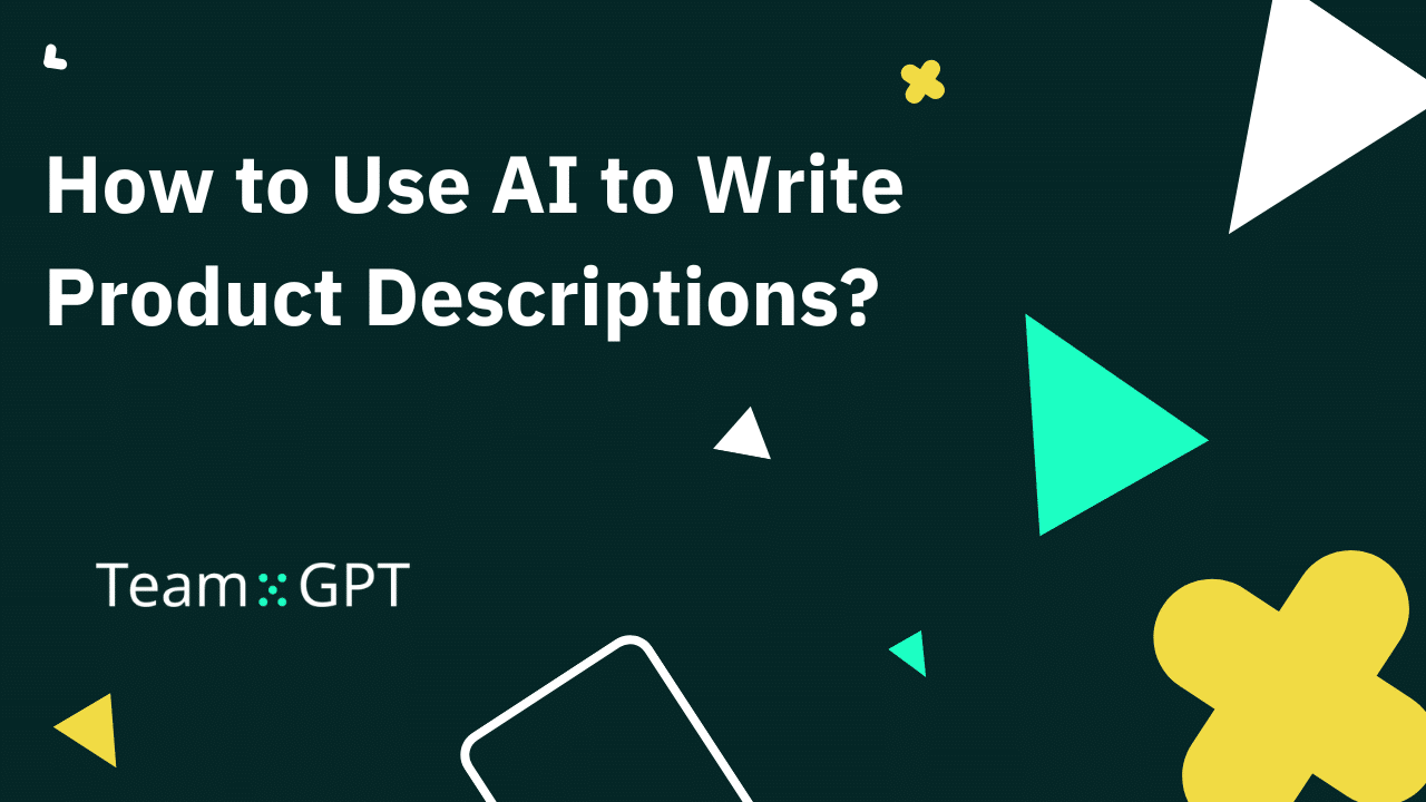 How to Use AI to Write Product Descriptions?