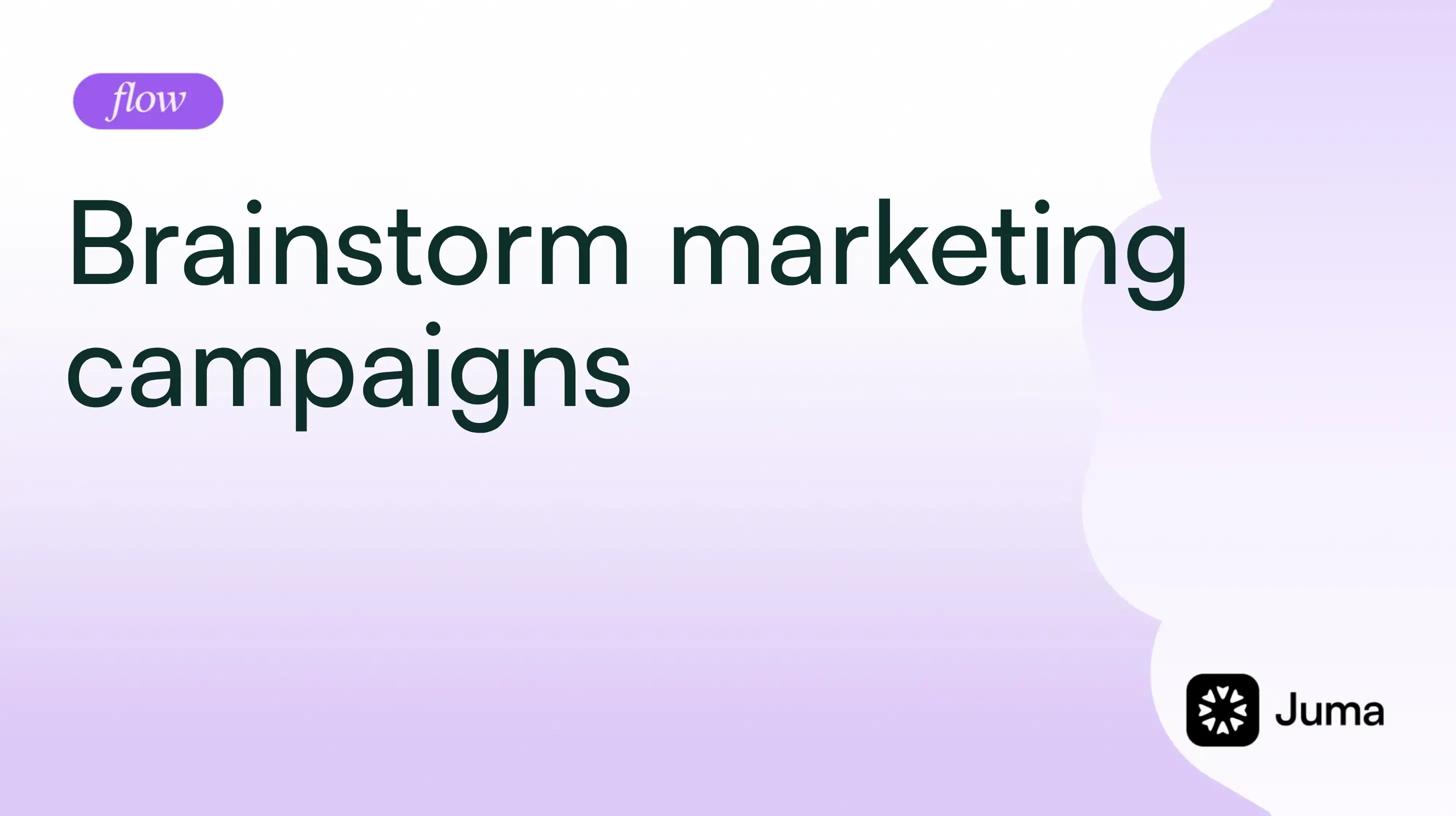 Brainstorm Marketing Campaigns