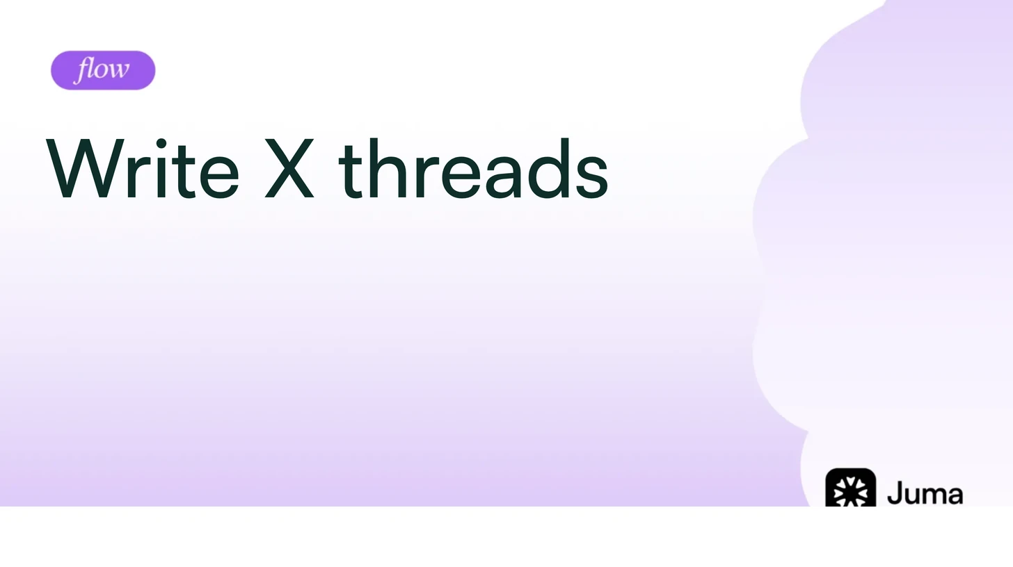 Write X threads