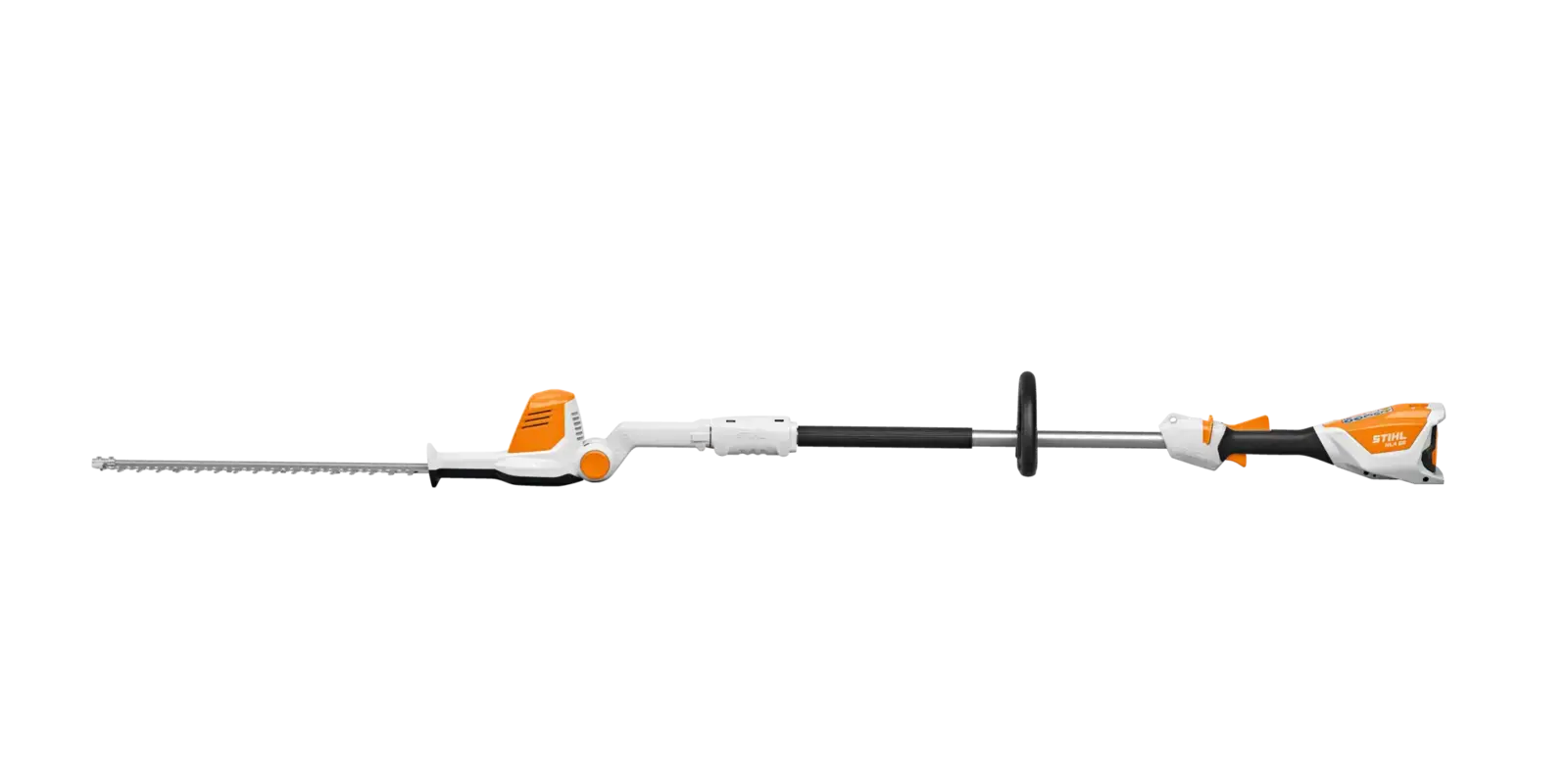 STIHL HLA 56 Akku-Heckenschneider, ein leichtes und leistungsstarkes Gartengerät für das einfache Trimmen von hohen Hecken.
