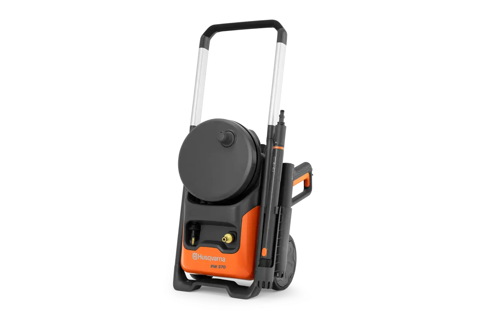 Husqvarna PW370 Hochdruckreiniger: Leistungsstarkes Elektrogerät für die Reinigung von Terrassen, Autos und Gartenmöbeln.
