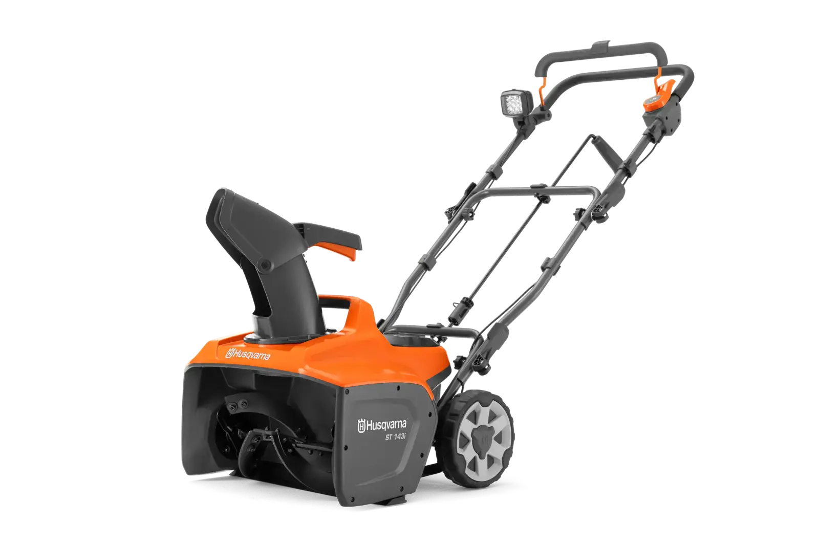 Husqvarna ST143I Akkugeräte Schneefräse: Leistungsstarke Akku-Schneefräse für den privaten Gebrauch, mit intuitiver Bedienung.