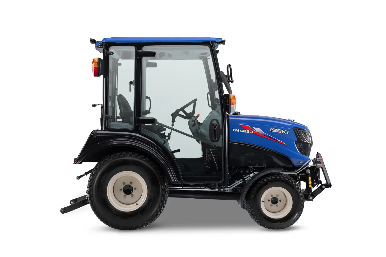 ISEKI TM4230AHLK Dieselgeräte: Robuster Traktor mit Kabine für Landwirtschaft und Gartenbau.