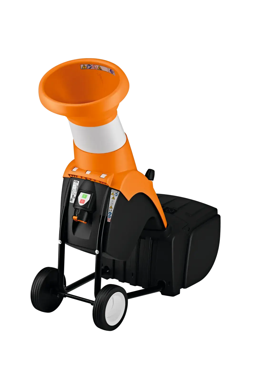 Stihl GHE150 Elektrogeräte: Leistungsstarker Häcksler für Gartenabfälle und Äste. Einfache Bedienung und zuverlässige Zerkleinerung.