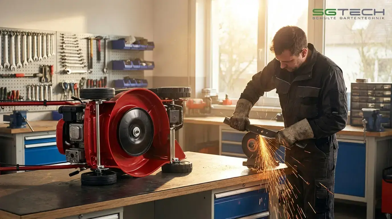 Rasenmäher Frühjahrs-Check Wien & Gerasdorf - SGTech Wartungsguide 2026