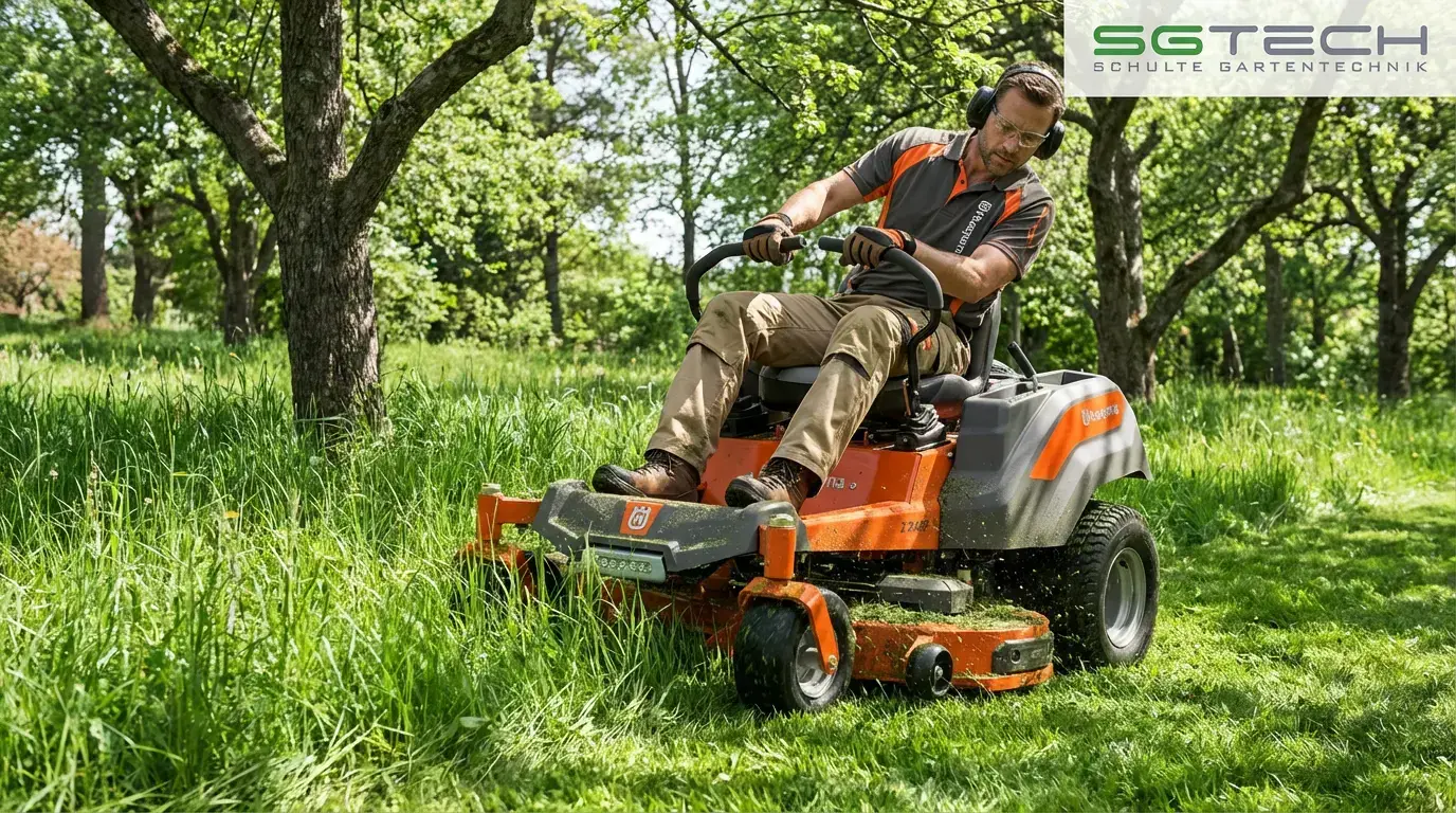 Zero Turn Mäher: Perfekte Schnitthöhe im Frühling - SGTech Wien