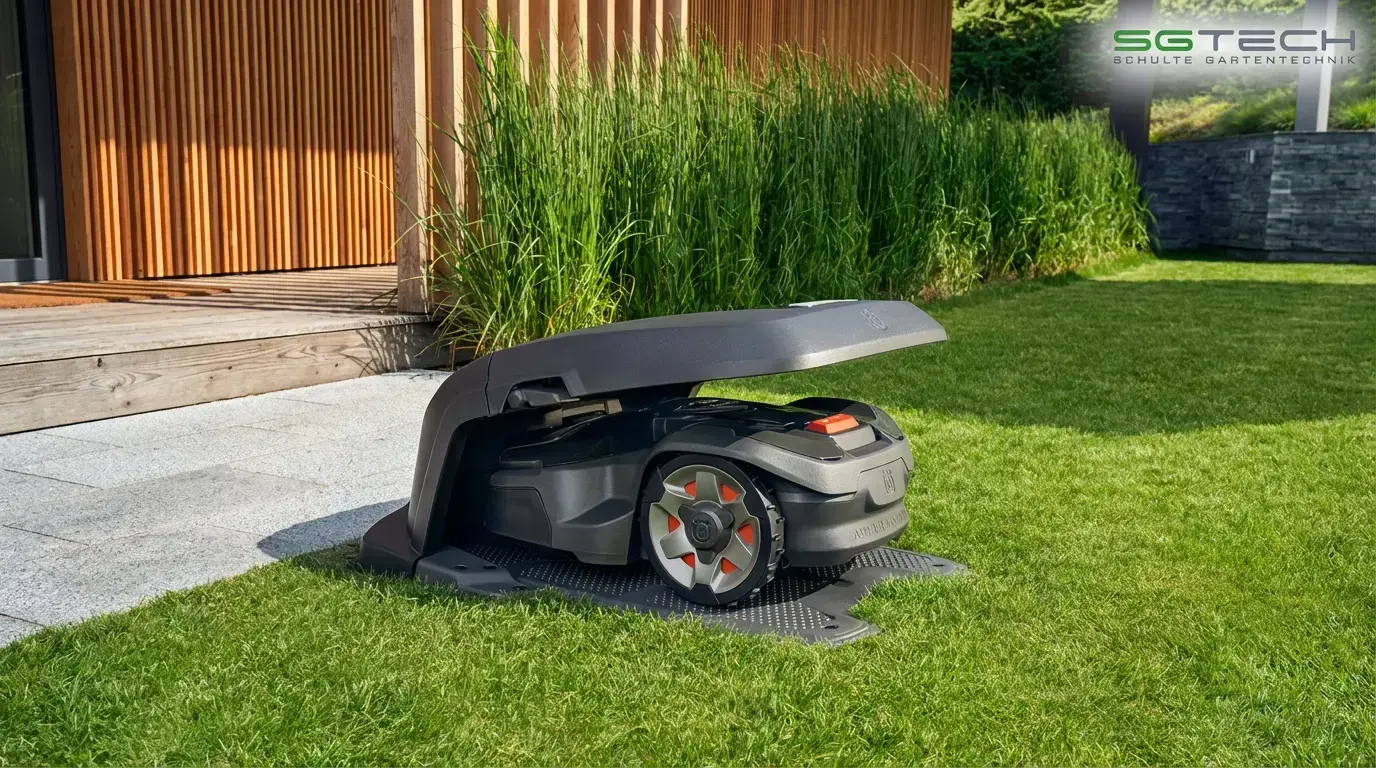 Husqvarna Automower Garage - SGTech Wien zeigt den Nutzen