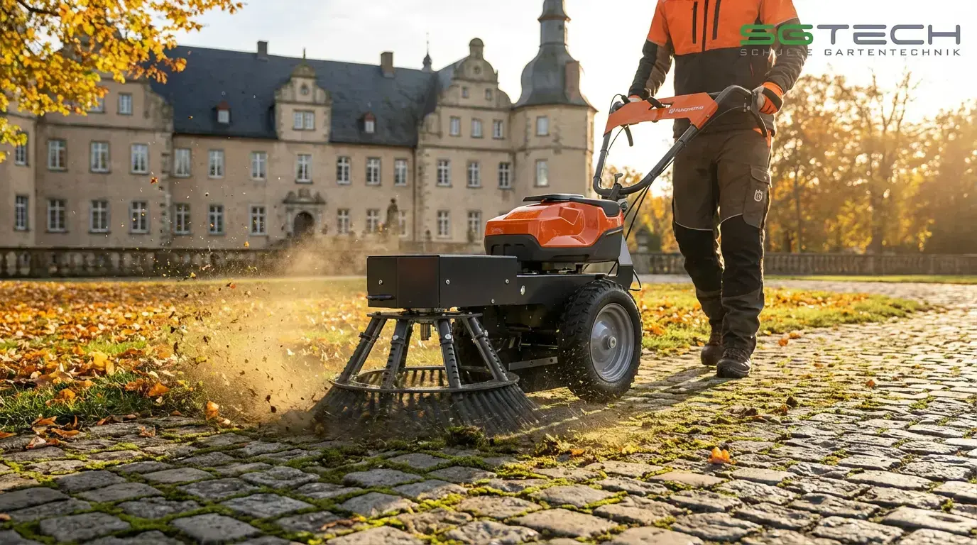 Wildkrautbürste richtig einsetzen - SGTech Praxisguide