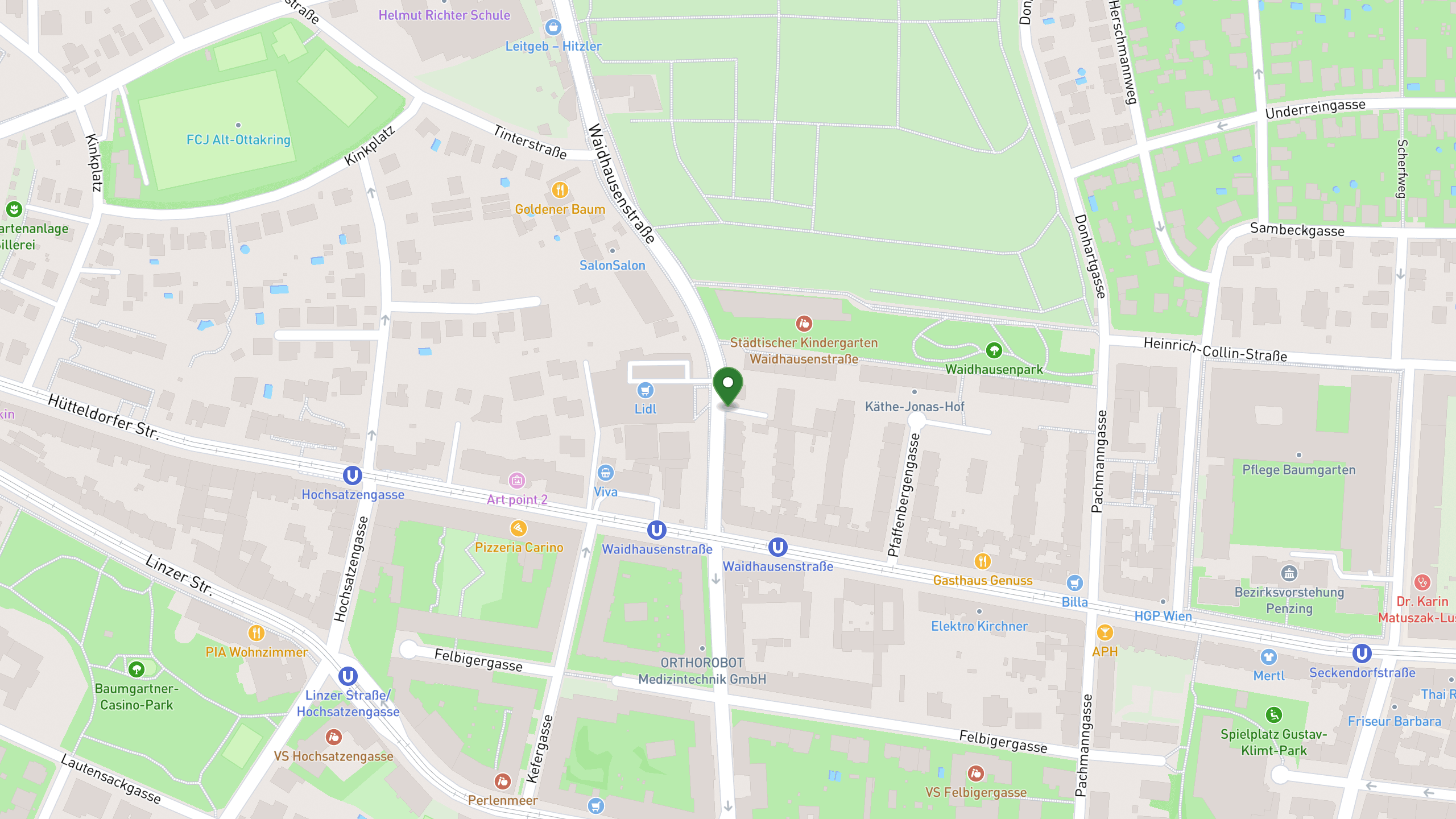 SGTech Wien - Anfahrt - Mappe Nah