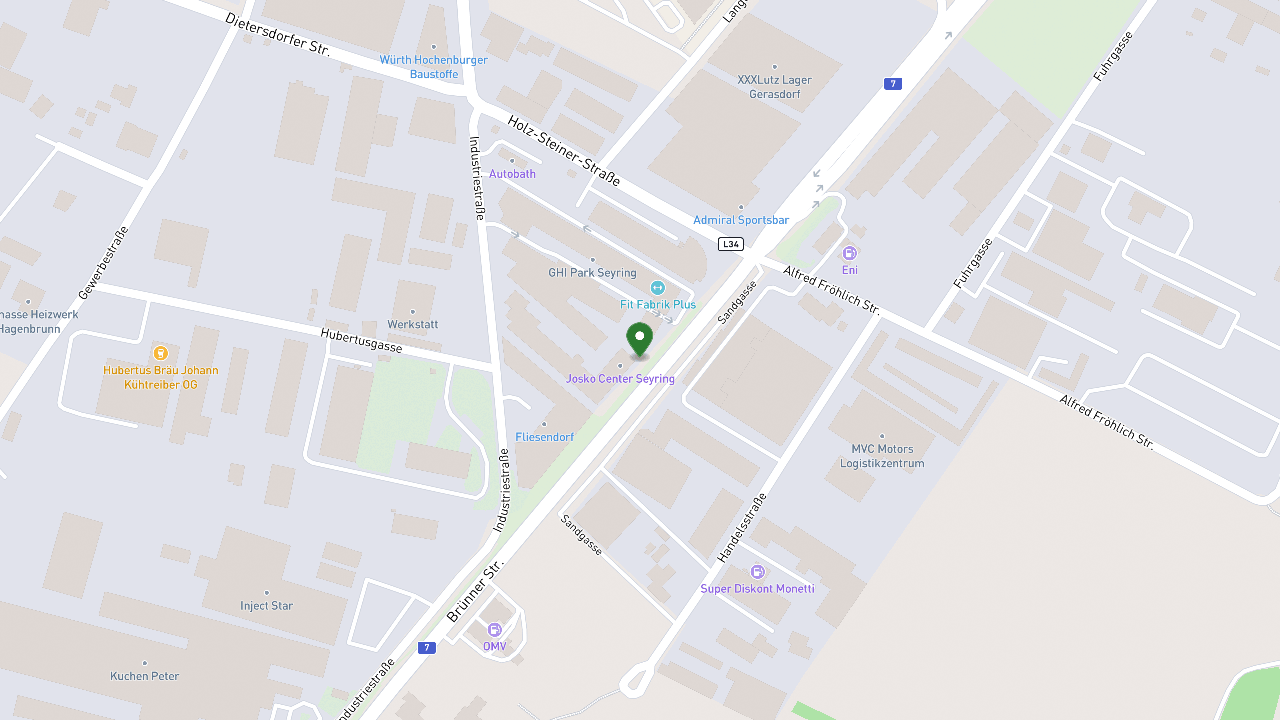 SGTech Gerasdorf - Anfahrt - Mappe Nahaufnahme