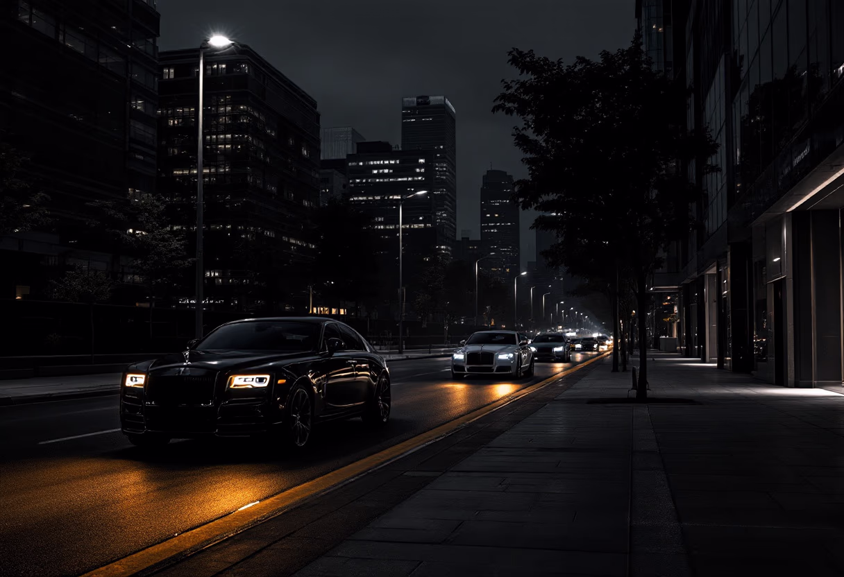 urban street with vehicles [background image]