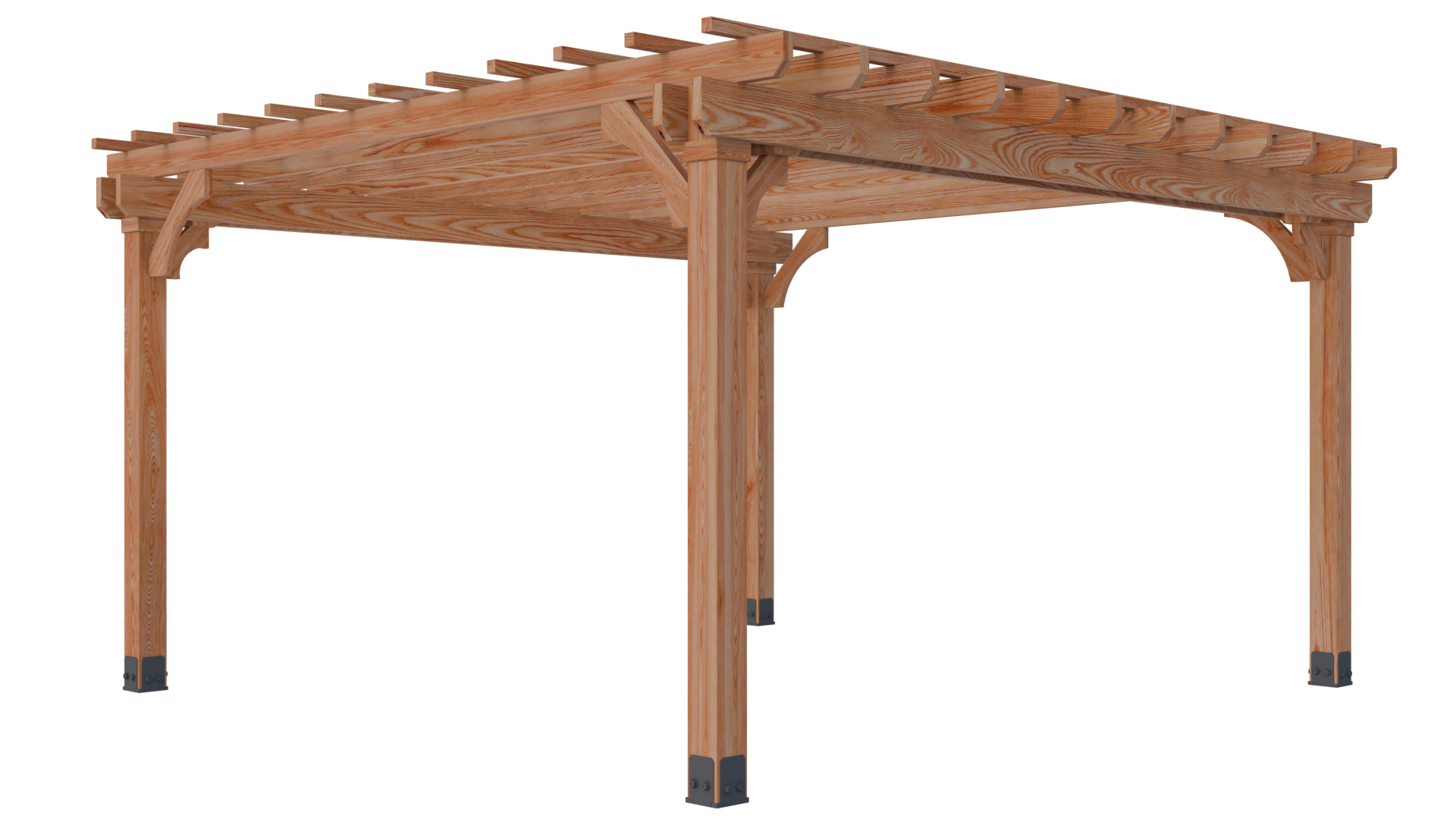 Upgrade your outdoor living space with our Western Red Cedar pergola kits. Designed for both DIY homeowners and contractors, each kit arrives pre-cut, and easy to assemble. Create a beautiful, durable backyard feature in hours—not days. All lumber is 100% Appearance Grade rough sawn Western Red Cedar.