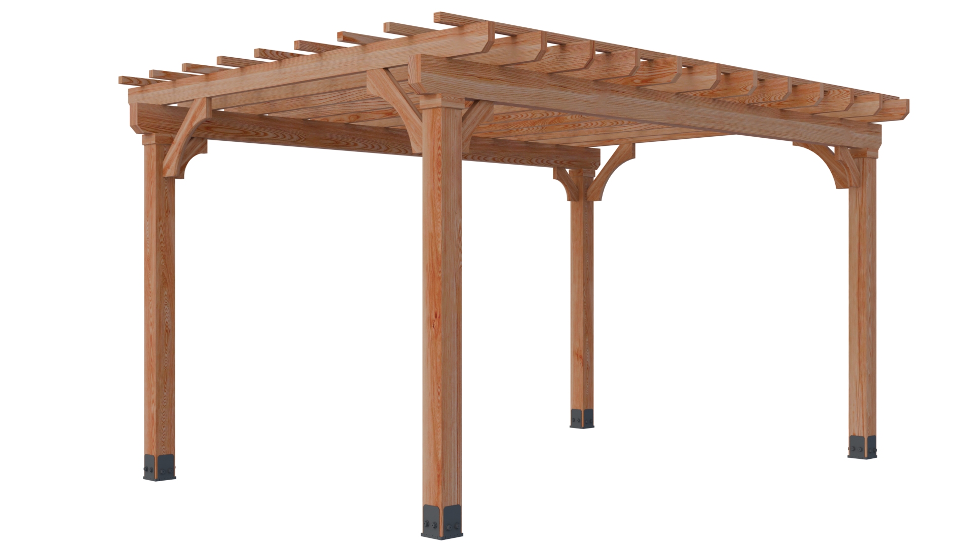 Upgrade your outdoor living space with our Western Red Cedar pergola kits. Designed for both DIY homeowners and contractors, each kit arrives pre-cut, and easy to assemble. Create a beautiful, durable backyard feature in hours—not days. All lumber is 100% Appearance Grade rough sawn Western Red Cedar.