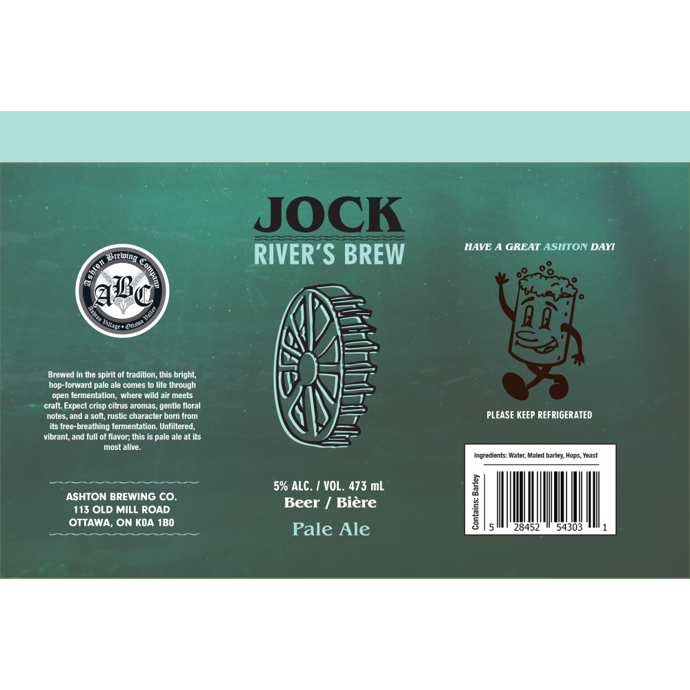 image featuring jock rivers brew as a flat label